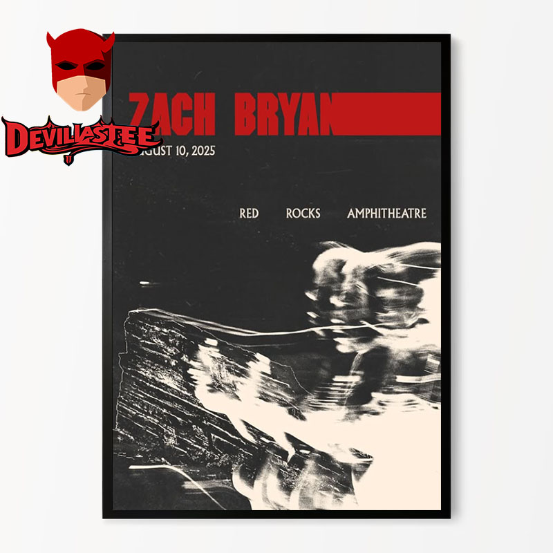 Zach Bryan Music Show At Red Rocks Park And Amphitheatre On August 10 2025 Home Decor Poster Canvas Zach Bryan Music Show At Red Rocks Park And Amphitheatre On August 10 2025 Home Decor Poster Canvas