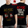 ACDC Pwr Up Tour 2025 Exclusive Tee Have A Drink On Me In Berlin On June 30 2025 At Olympiastadion Unisex T-Shirt Two Sides