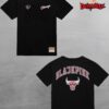 BLACKPINK X Chicago Bulls NBA 2025 Black Version All Over Print Unisex T-Shirt