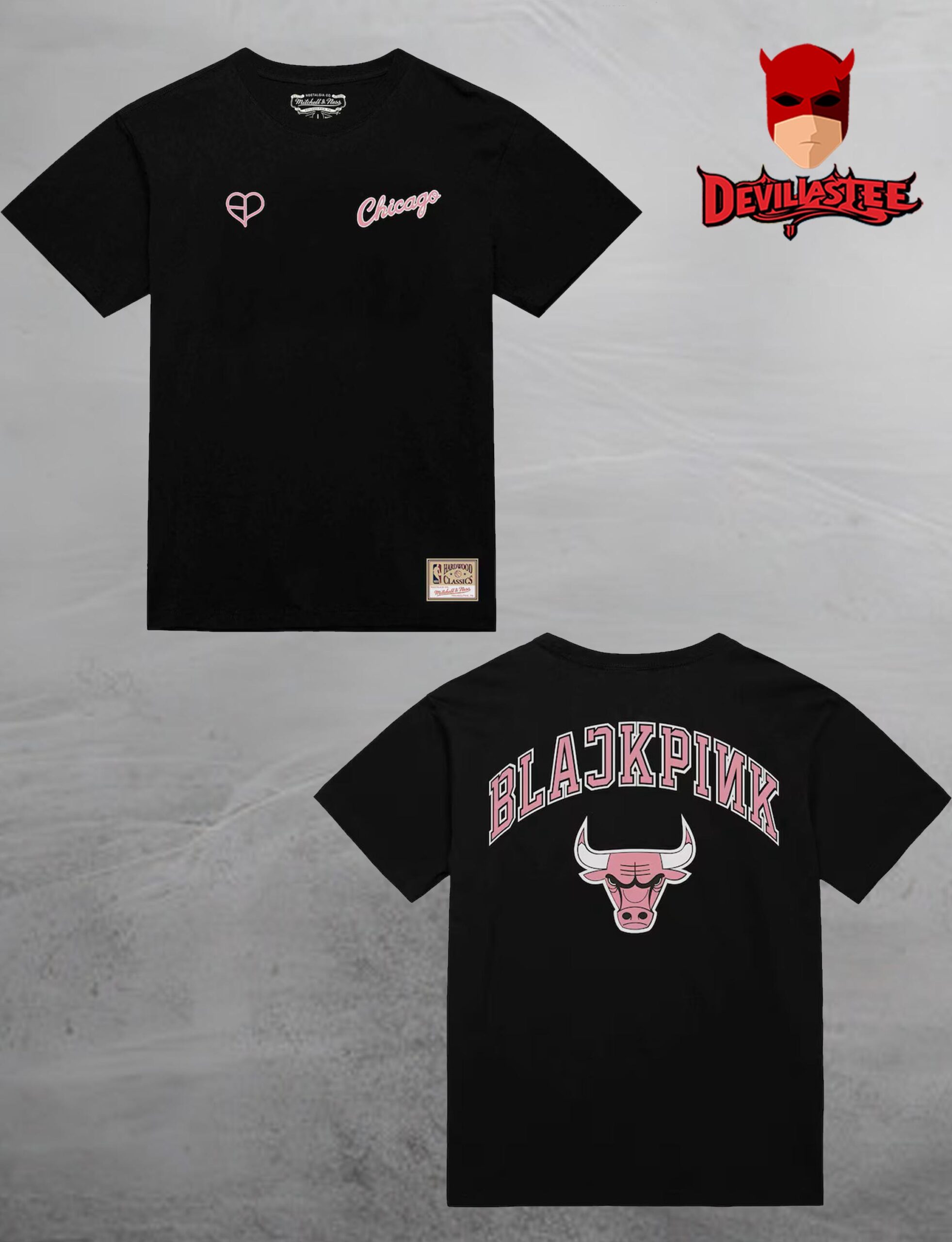 BLACKPINK X Chicago Bulls NBA 2025 Black Version All Over Print Unisex T-Shirt BLACKPINK X Chicago Bulls NBA 2025 Black Version All Over Print Unisex T-Shirt