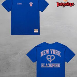 BLACKPINK X New York Knicks NBA 2025 All Over Print Unisex T-Shirt