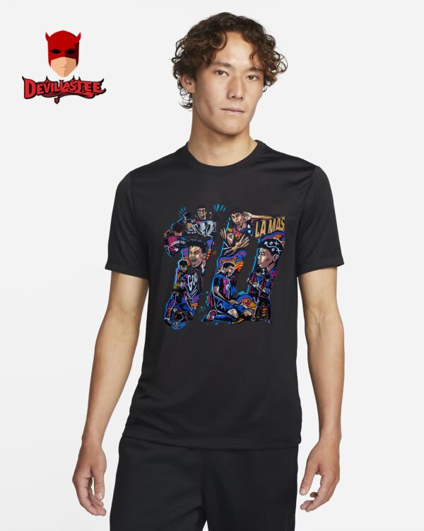 Barcelona Lamine Yamal Get Number 10 Memorable Moments  Season 2025 T-Shirt