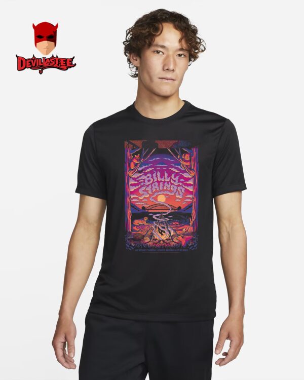 Billy Strings Poster Concert ICC Sydney Theatre Australia July 17th 2025 Unisex T-Shirt