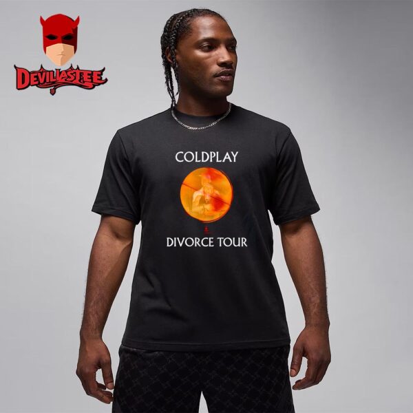 Coldplay Divorce Tour CEO Andy Byron With Kristin Cabot 2025 T-Shirt