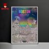 Coldplay Music Of The Spheres World Tour At Gillette Stadium In  Boston Massachusetts  On July 15th 2025 Home Decor Poster Canvas