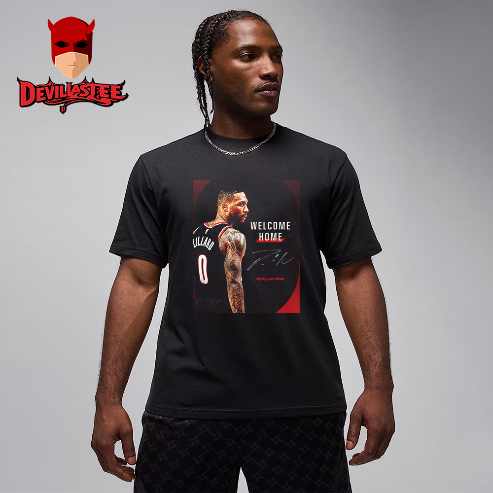 Damian Lillard Come Back Home Portland Trail Blazers Ripcity Runs Deep July 20th 2025 T-Shirt Damian Lillard Come Back Home Portland Trail Blazers Ripcity Runs Deep July 20th 2025 T-Shirt