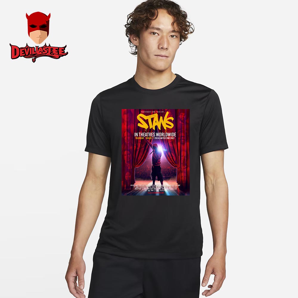 Eminem Stans Movie In Theatres Worldwide For Limited Time Only On Thursday August 7th 2025 T-Shirt Eminem Stans Movie In Theatres Worldwide For Limited Time Only On Thursday August 7th 2025 T-Shirt