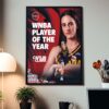 Indiana Fever Caitlin Clark The ESPY WNBA Player Of The Year 2025 Home Decor Poster Canvas