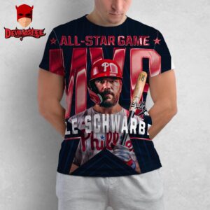 Kyle Schwarber The 2025 MLB All Star Game MVP All Over Print Shirt