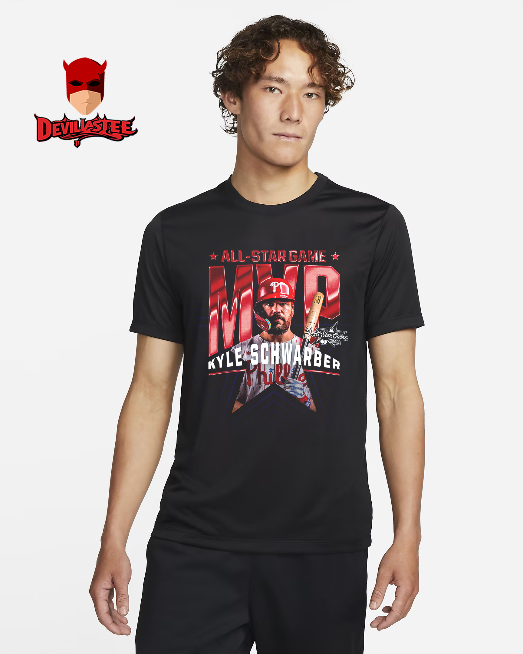 Kyle Schwarber The 2025 MLB All Star Game MVP Unisex T-Shirt Kyle Schwarber The 2025 MLB All Star Game MVP Unisex T-Shirt