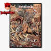 Metallica M72 Denver Venue Poster Night 2 In Denver Colorado On June 27-29 2025 At Empower Field At Mile High Home Decor Poster Canvas