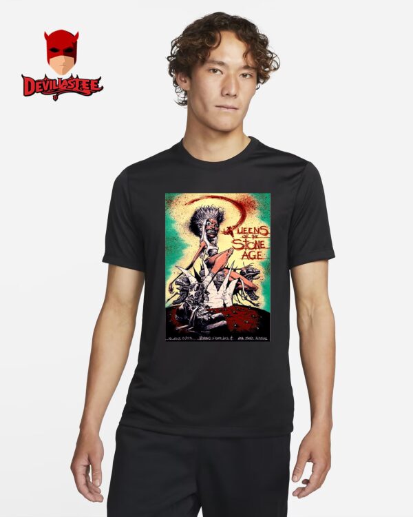 Queens of the Stone Age AMA Music Festival At Romano D’Ezzelino Italia On July 16th 2025 Unisex T-Shirt