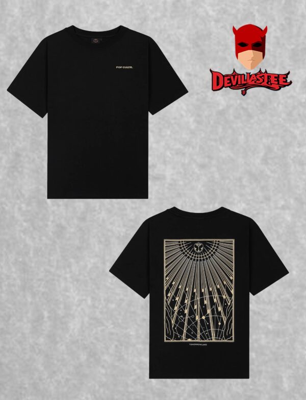 Tomorrowland X Pop Cultr Dimitri Vegas The Reflection Of Love In Ushuaia Ibiza 2025 Two Sided T-Shirt